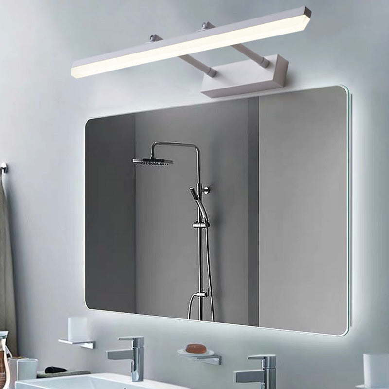 Strip en métal lampe murale extensible à la lampe à LED colorée moderne Lumière pour la salle de bain