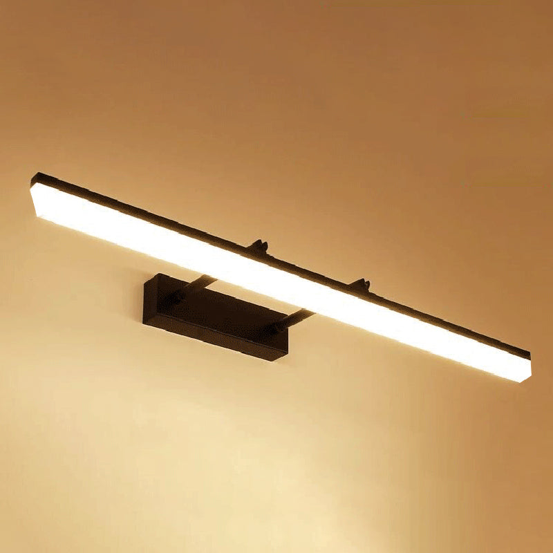 Metal Strip Extendable Wall Lamp Modern Colorful LED Mirror Light for Bathroom