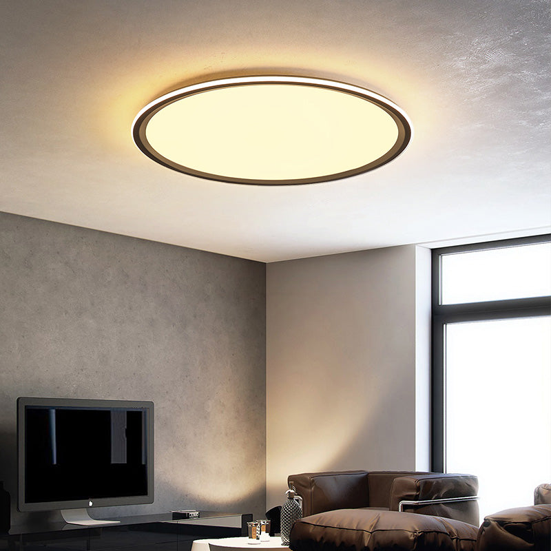 Aluminum Flush Mount Ceiling Light Fixtures LED Flush Lighting for Living Room