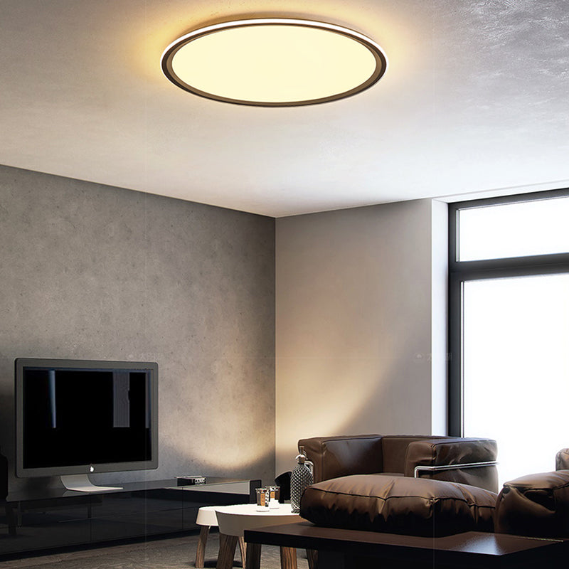 Aluminum Flush Mount Ceiling Light Fixtures LED Flush Lighting for Living Room