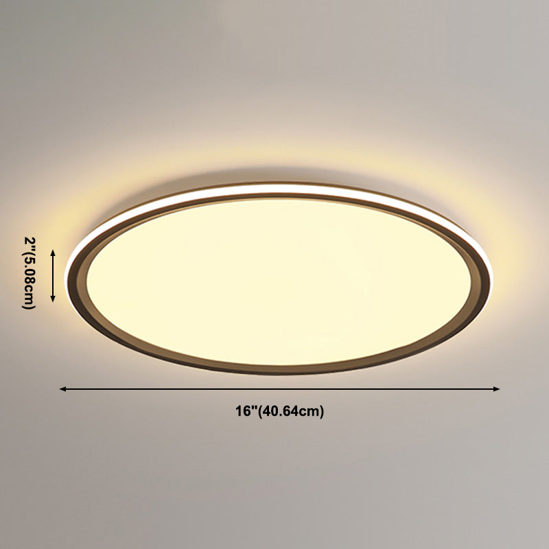 Aluminum Flush Mount Ceiling Light Fixtures LED Flush Lighting for Living Room