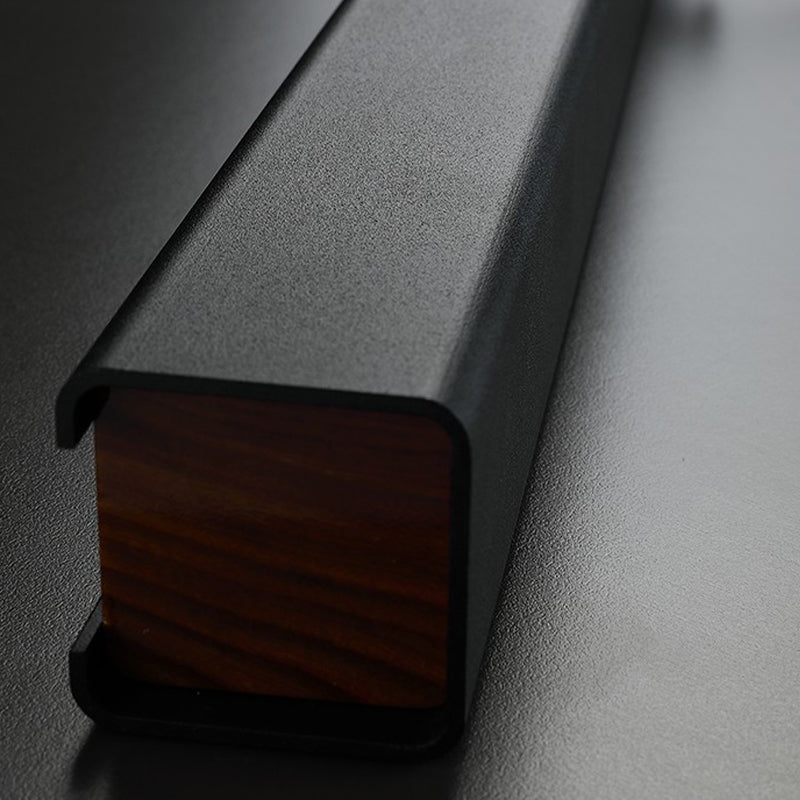 Estilo moderno Lámpara de colgante LED de rectángulo de luz colgante simple para comedor