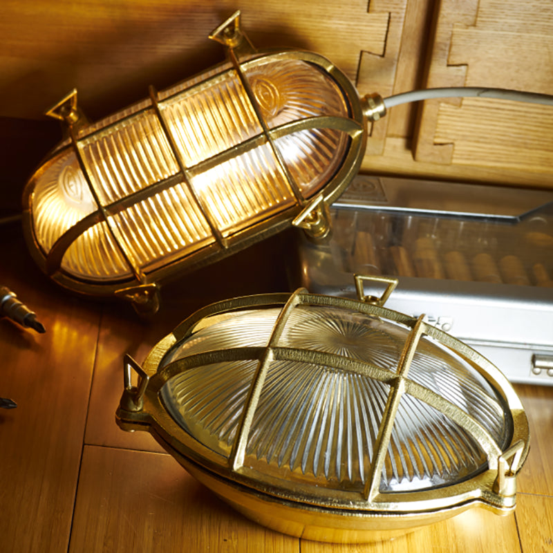 Glass Geometric Shade Wall Lighting Industrial Style 1 Light Wall Mounted Light Fixture