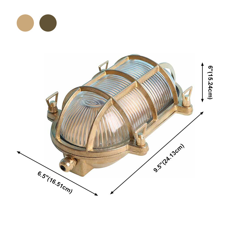 Glass Geometric Shade Wall Lighting Industrial Style 1 Light Wall Mounted Light Fixture