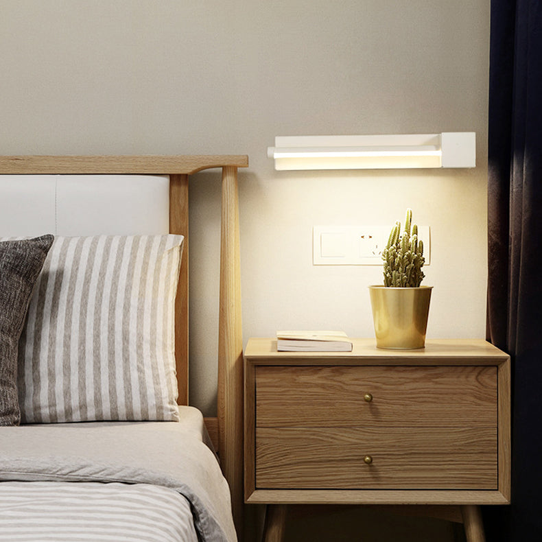 Metal Adjustable LED Wall Mounted Lamps Contemporary 1 Light Wall Sconce Light Fixtures