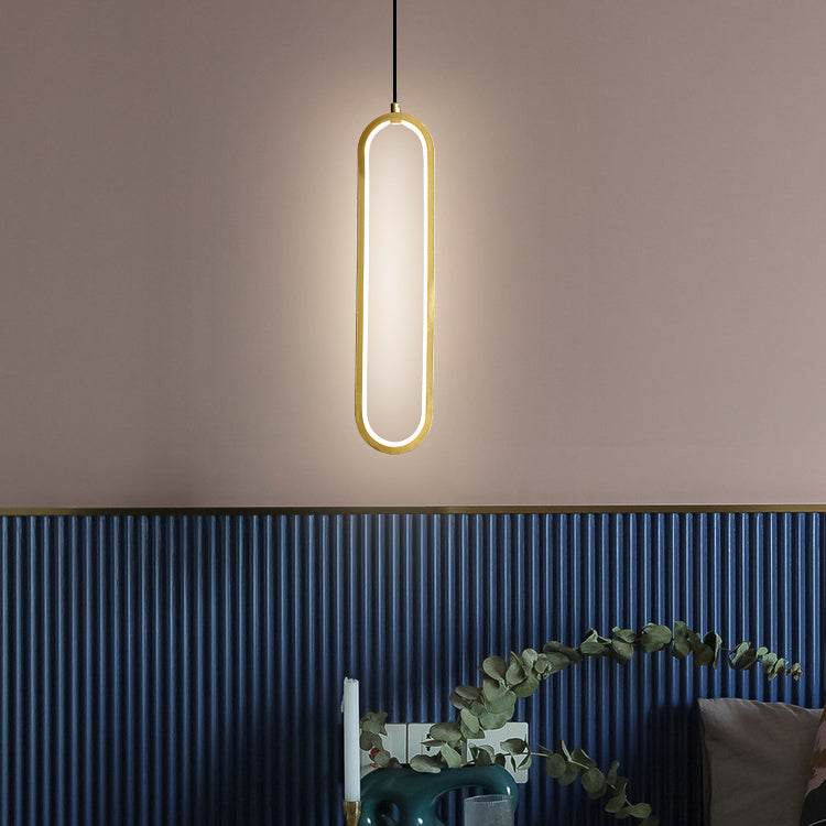 Lampada a led a led moderna a led Iron Iron Light Linea Linea con tonalità silicone