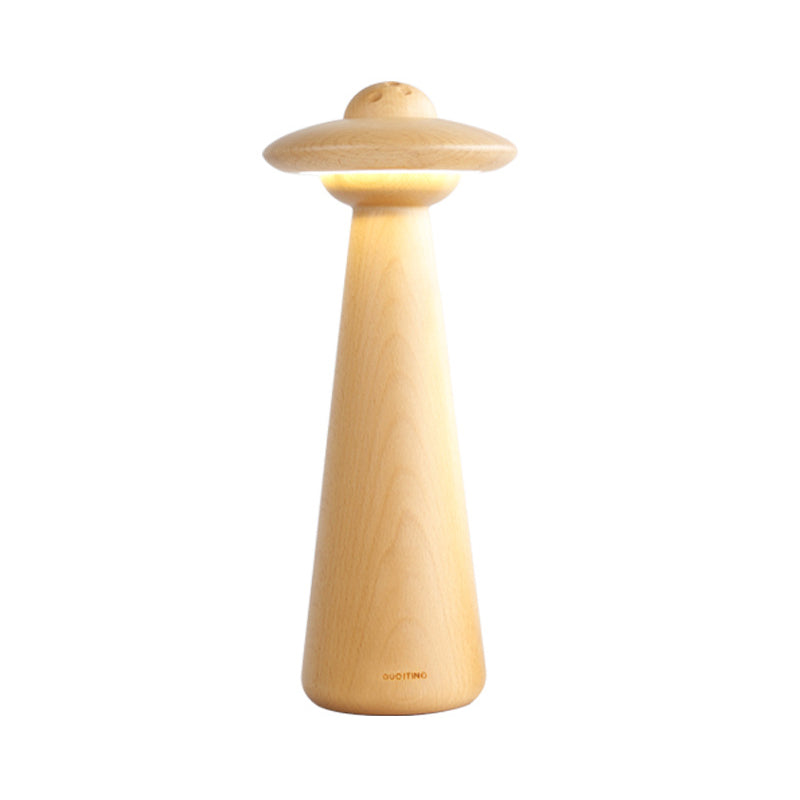 Table de champignons moderniste LED LED LED PETTE DE BURANT EN BEIGE pour le salon
