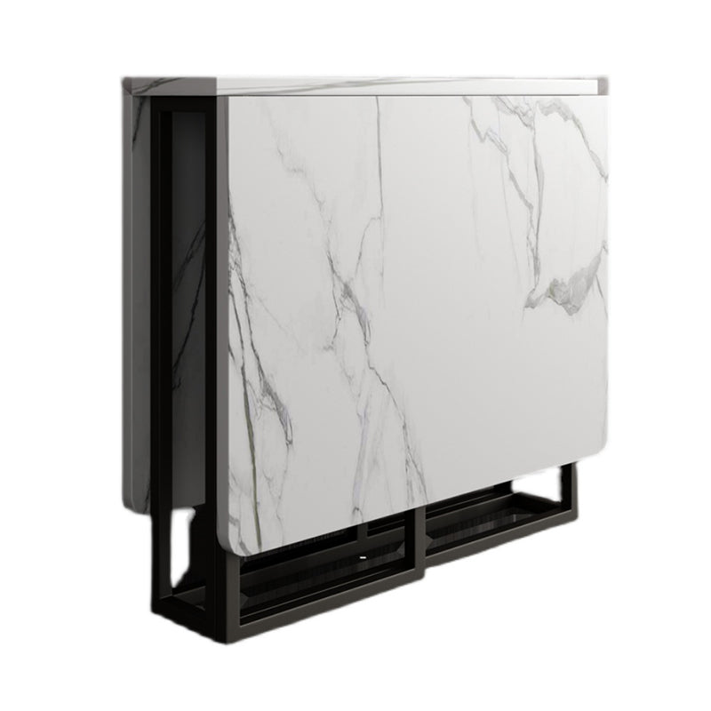 Faux marmeren eettafel Eenvoud Stijl Sledetafel voor eetkamer