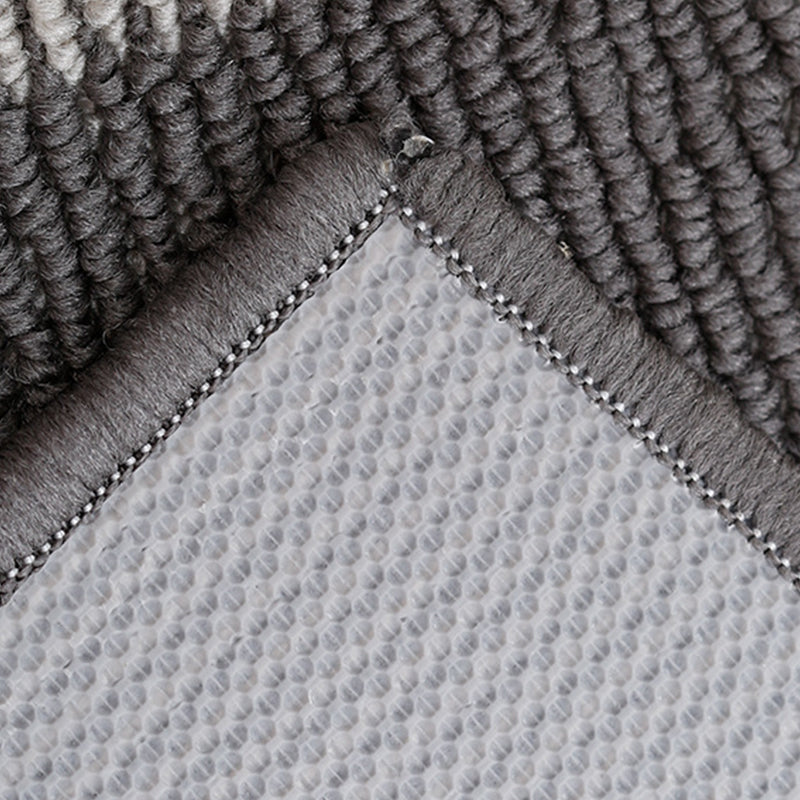 Modern grijze tapijt Leisure geometrisch gebied Tapijten Polyester woonkamer tapijt met niet-slipachter
