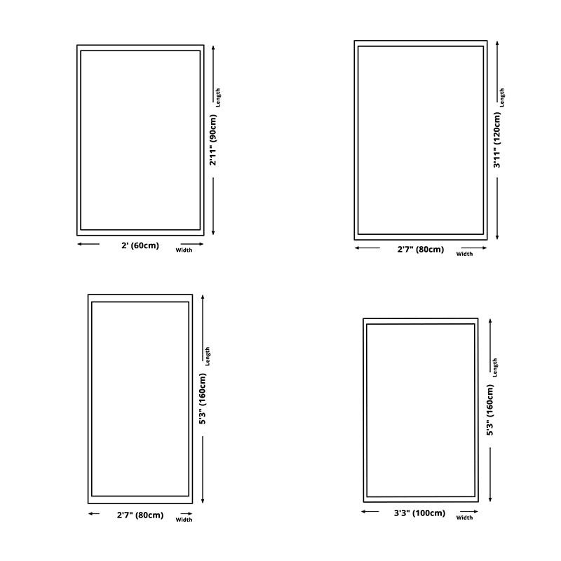 Modern gebied tapijt funky bruin tapijt woonkamer wasbaar polyester tapijt met niet-slip rug