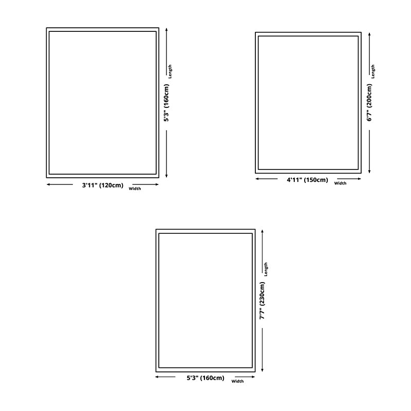 Modern gebied tapijt funky bruin tapijt woonkamer wasbaar polyester tapijt met niet-slip rug