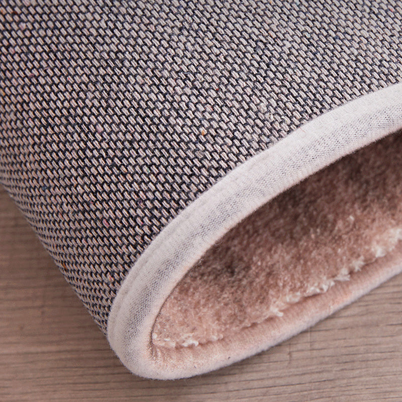 Beige abstract curve tapijt polyester modern tapijt waswastisch tapijt voor woonkamer