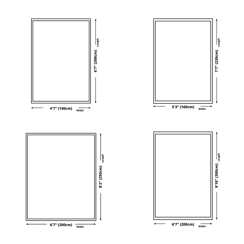 Beige abstract curve tapijt polyester modern tapijt waswastisch tapijt voor woonkamer