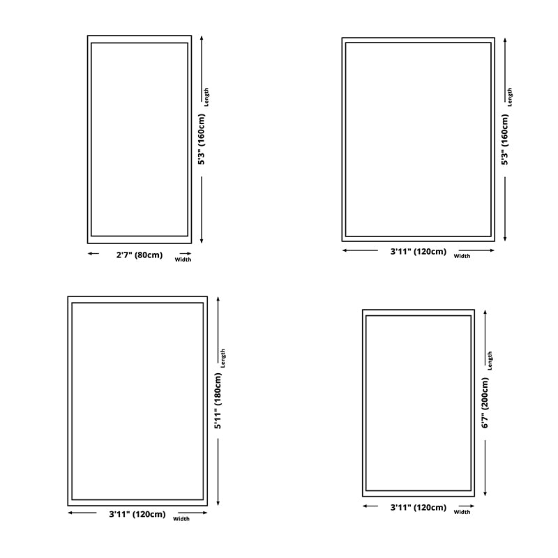 Donkerbruine vloerkleed polyester lijngebied Tapijt niet-slip achterste tapijt voor woningdecoratie