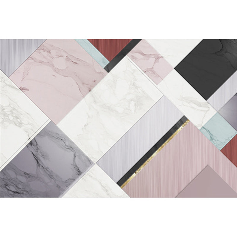 Abrikoos modern tapijt polyester streep tapijt vlekbestendig tapijt voor woonkamer