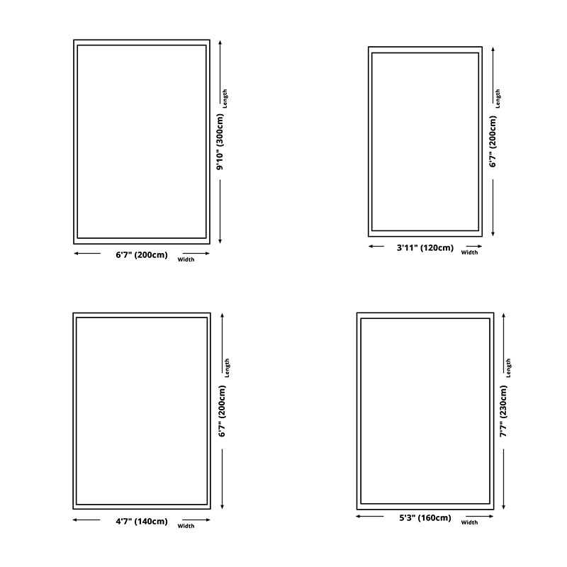 Oranje eigentijds tapijten polyester rooster tapijt wasbaar tapijt voor woonkamer