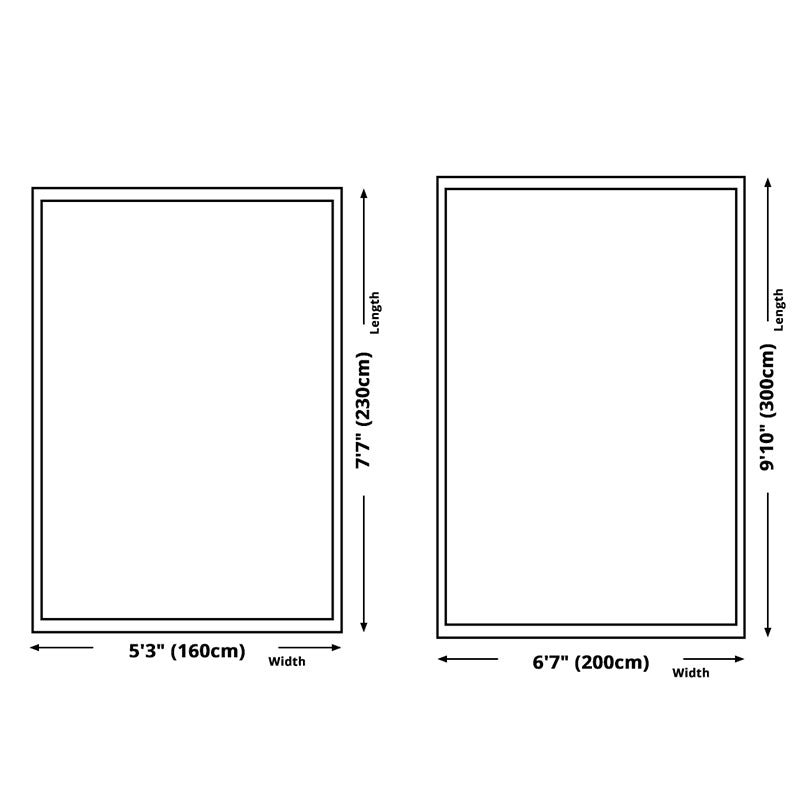 Grijs eenvoud Tapiciteit Polyester grafisch vloerkleed wasbaar tapijt voor woonkamer
