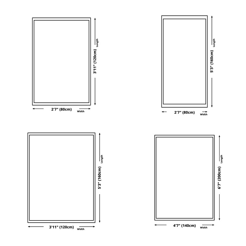 Zwart eigentijds tapijten Polyester grafisch vloerkleed niet-slip achterste tapijt voor woonkamer