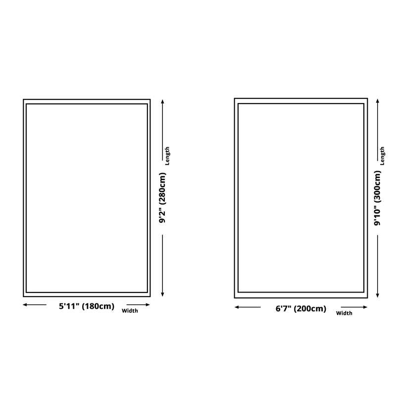 Navy eigentijds gebied Tapijten Polyester Lijn Tapijten Resistent Rug voor woonkamer