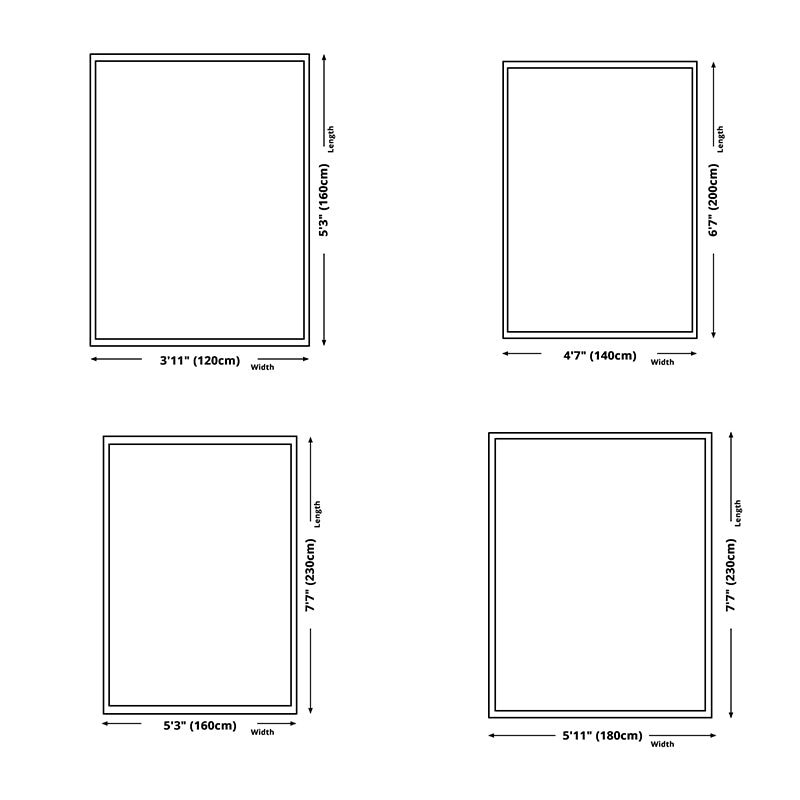 Donkergrijs modern tapijt polyester grafisch vloerkleed niet-slip achterste tapijt voor woonkamer