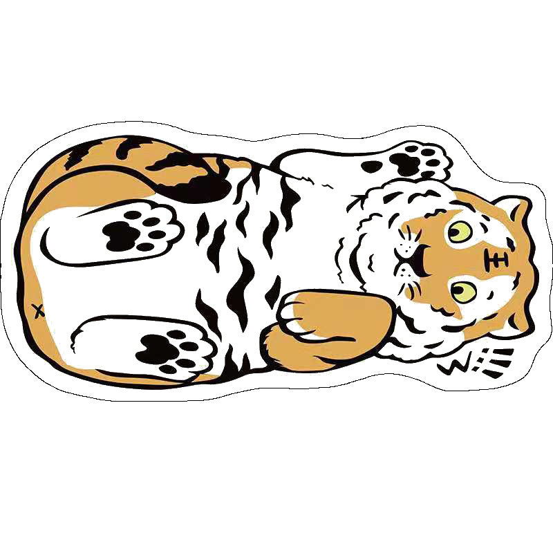 Nieuwheid dierpatroon Tapijten Polyester binnen Tapijt niet-slip achterstappert tapijt voor huizendecoratie