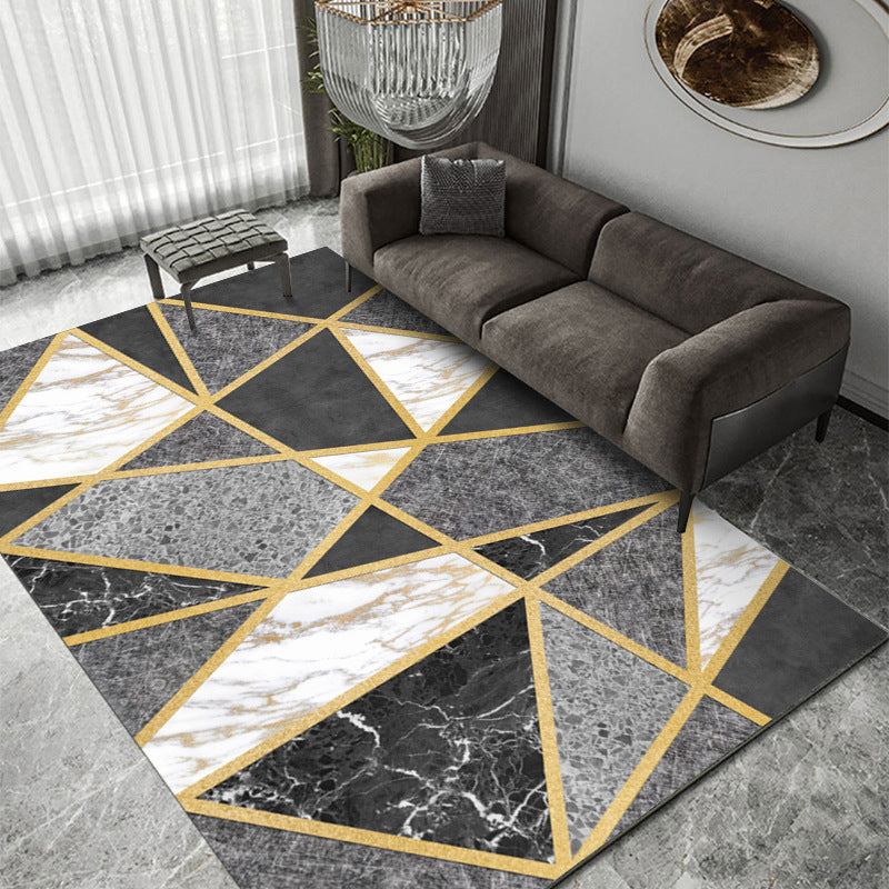 Bruine kleur knobbelt tapijt poolster modern vloerkleed vlekbestendig kleed voor woonkamer