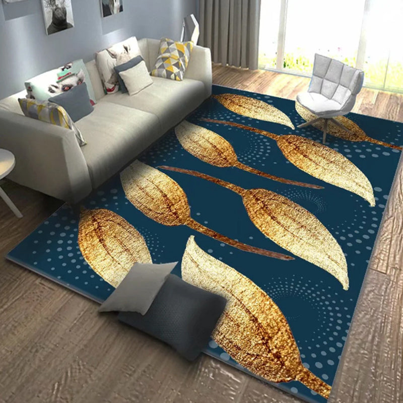 Ashen Modern Rug Polyester Grafisch Tapijten Niet-slip achtersteundiks voor thuisdecoratie