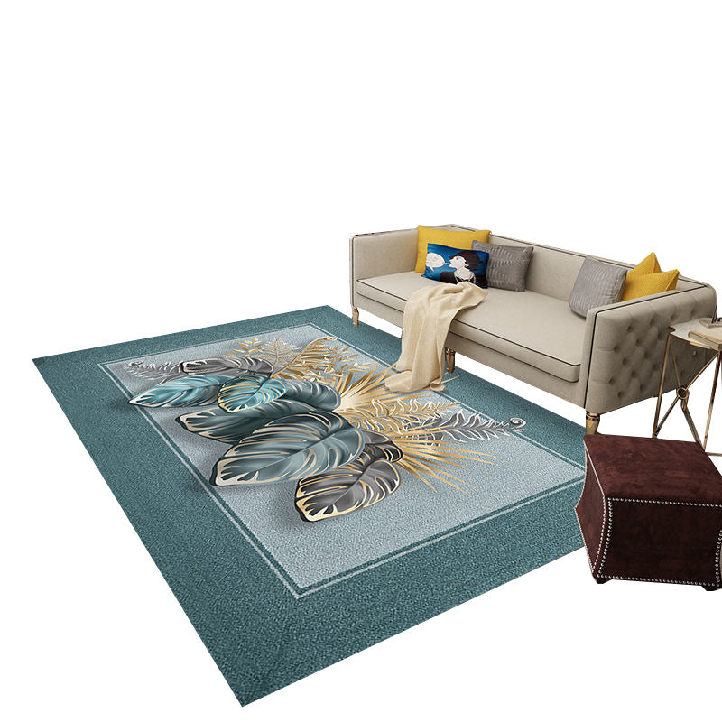 Ontspannend stromend patroon tapijt polyester tapijtkleurige resistent binnen vloerkleed voor woningdecoratie