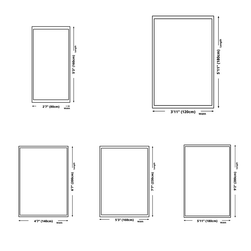 Moderne woonkamer tapijt abstract printgebied tapijten polyester tapijt met niet-slipachter