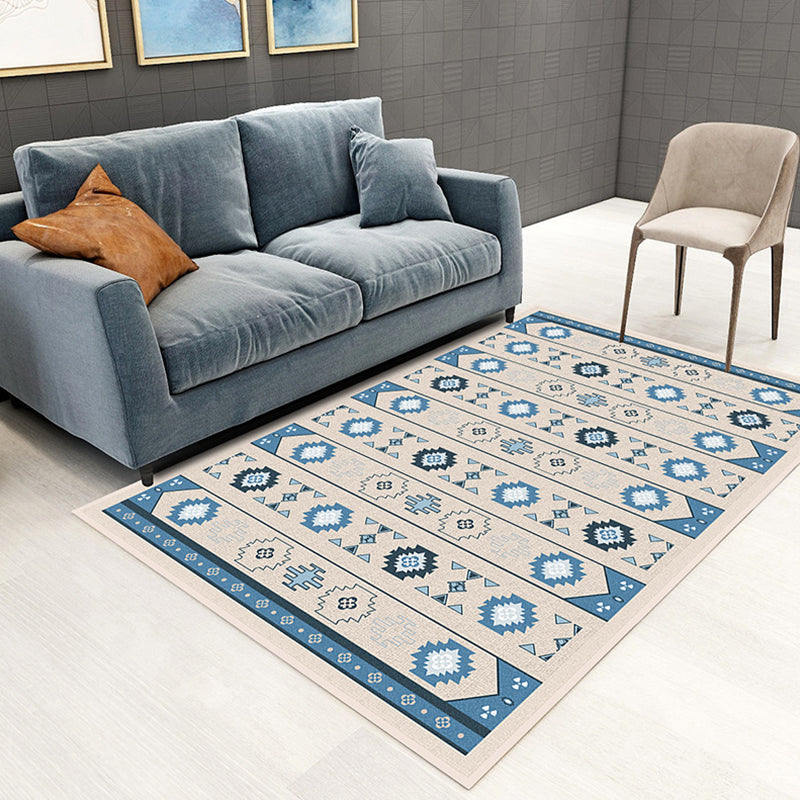 Contemporary Marble Surface Indoor Carpet Polyester Rug Pet Friendly Area Rug for Home Decoration