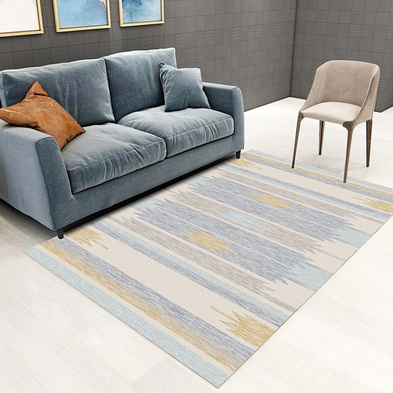 Contemporary Marble Surface Indoor Carpet Polyester Rug Pet Friendly Area Rug for Home Decoration