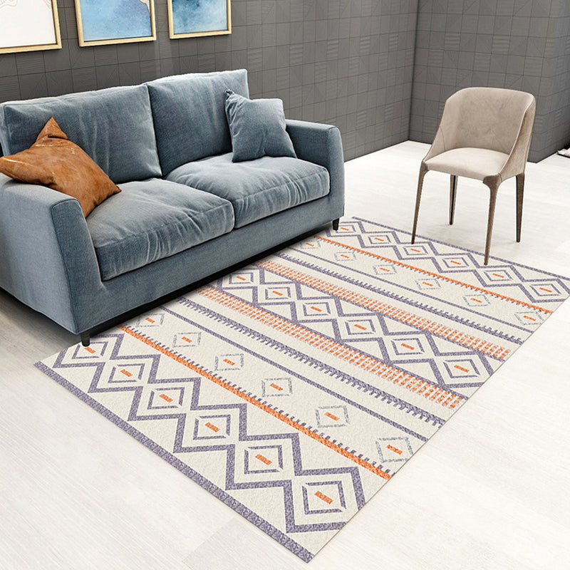 Contemporary Marble Surface Indoor Carpet Polyester Rug Pet Friendly Area Rug for Home Decoration