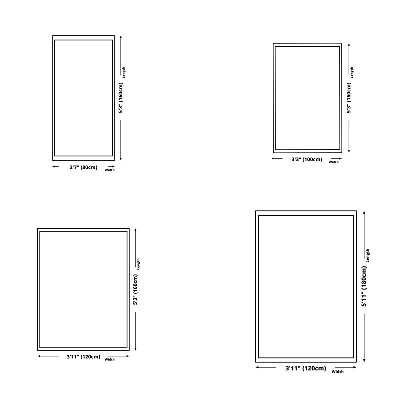 Green Modern Rug Polyester Grid Area Rug Stain Resistant Rug for Living Room