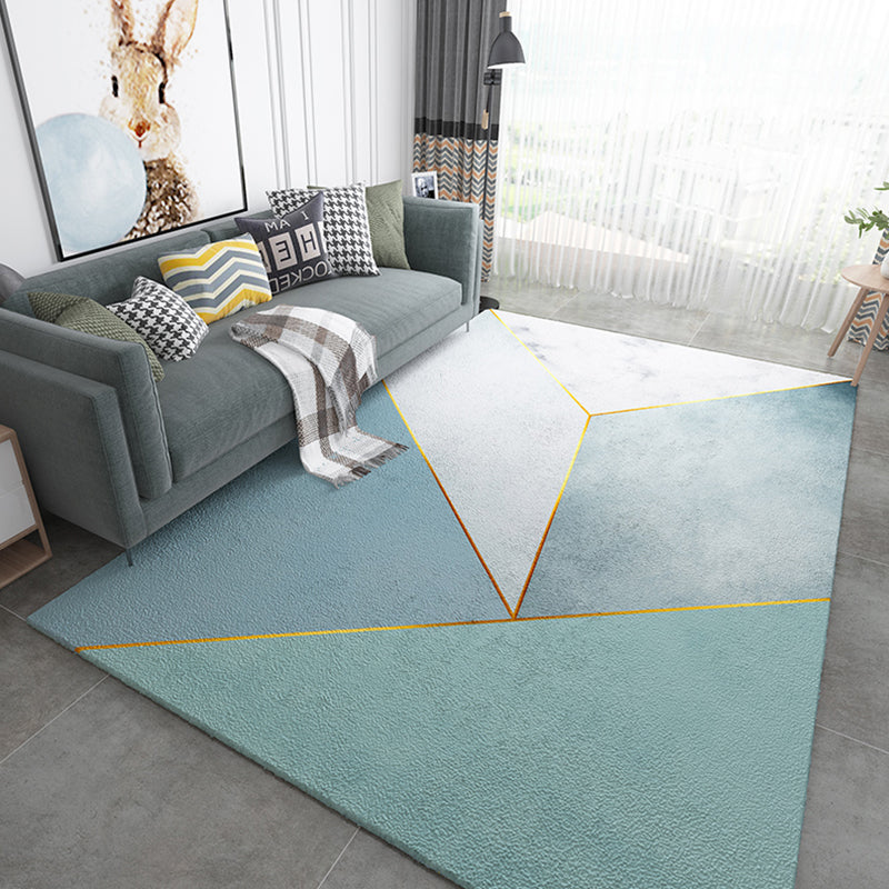 Roze abstracte printruimte Tapijt modern polyester gebied tapijt vlekbestendig vloerkleed voor woningdecoratie