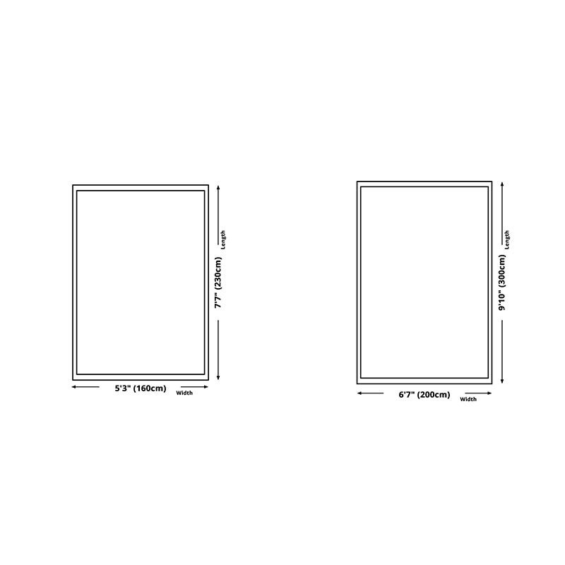 Zwart modern tapijten polyester grafisch gebied tapijt niet-slip achterste tapijt voor salon