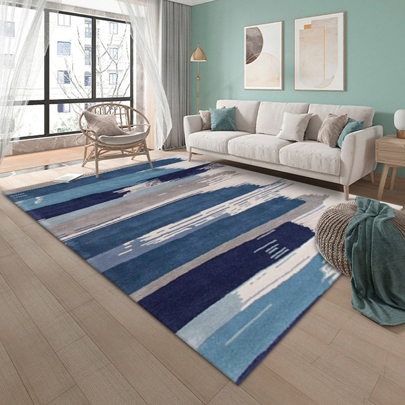 Modern Abstract Patroon Tapijt Polyester Gebied Rug Stain Resistent gebied Rug voor woonkamer