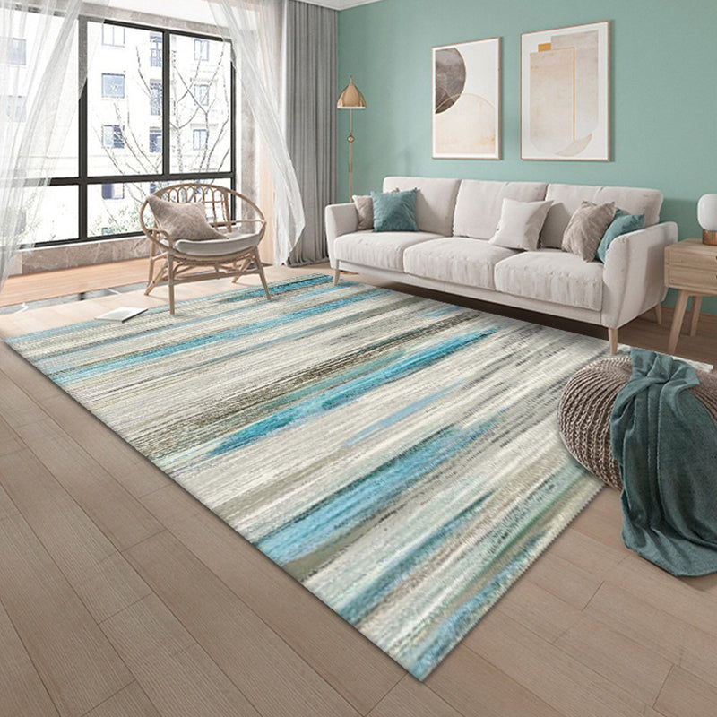 Modern Abstract Patroon Tapijt Polyester Gebied Rug Stain Resistent gebied Rug voor woonkamer