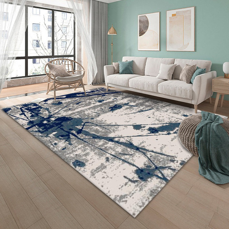 Modern Abstract Patroon Tapijt Polyester Gebied Rug Stain Resistent gebied Rug voor woonkamer