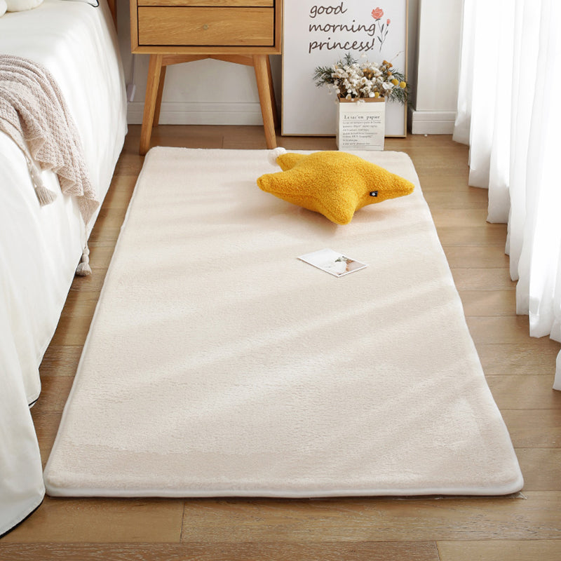 Tappeto giallo tappeto in poliestere solido tappeto tappeto anti-slip easy care tappeto per camera da letto