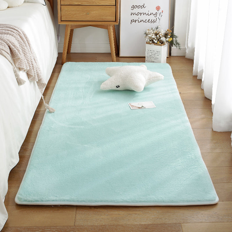 Tappeto giallo tappeto in poliestere solido tappeto tappeto anti-slip easy care tappeto per camera da letto