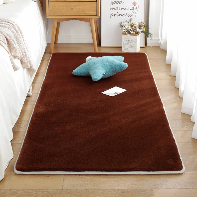Tappeto giallo tappeto in poliestere solido tappeto tappeto anti-slip easy care tappeto per camera da letto