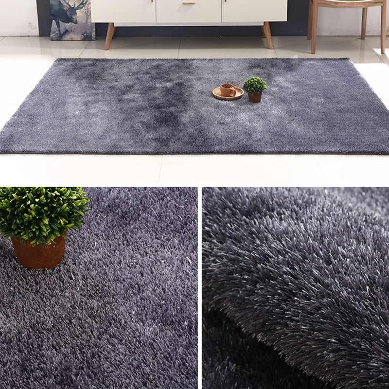 Moderner Wohnzimmer Teppich rein Farbe Rotes Bereich Teppich Polyester Nicht-Rutsch-Backing Teppich