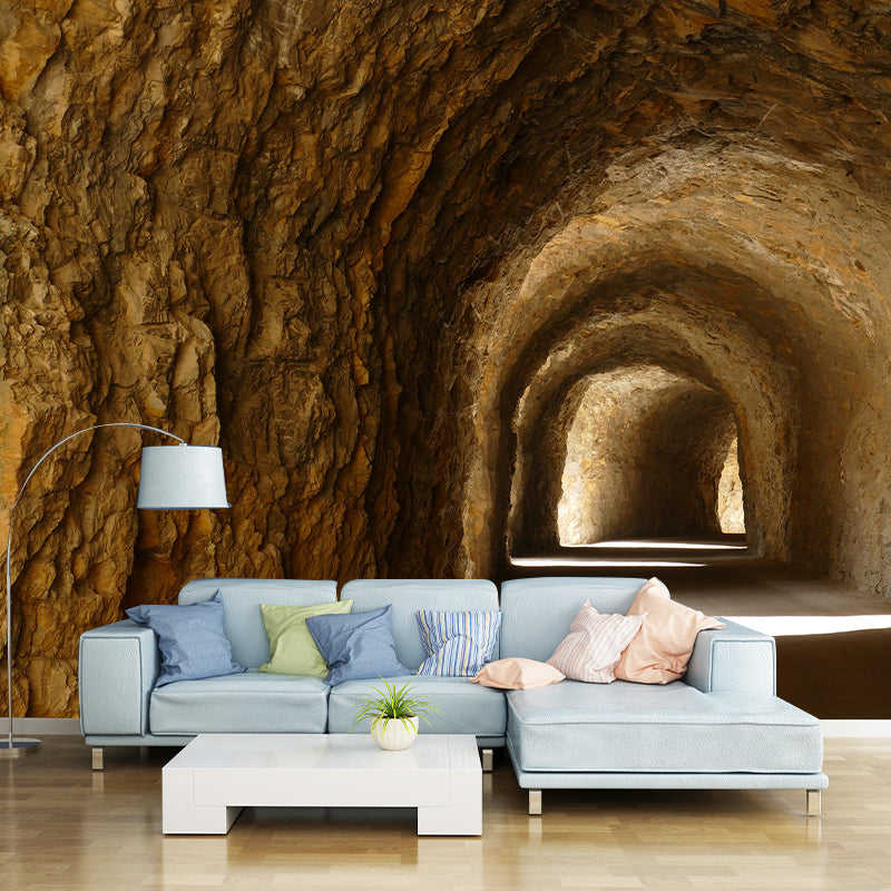 Space Extension Wall Mural Wallpaper Mildew Resistant Wall Covering for Sitting Room