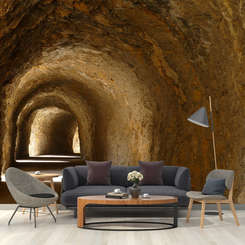 Space Extension Wall Mural Wallpaper Mildew Resistant Wall Covering for Sitting Room