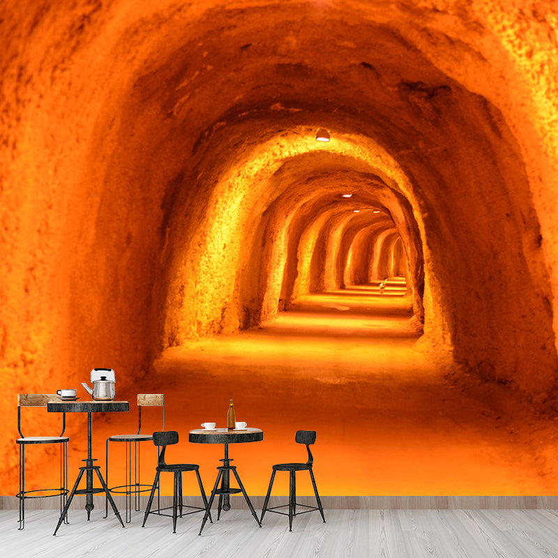 Space Extension Wall Mural Wallpaper Mildew Resistant Wall Covering for Home