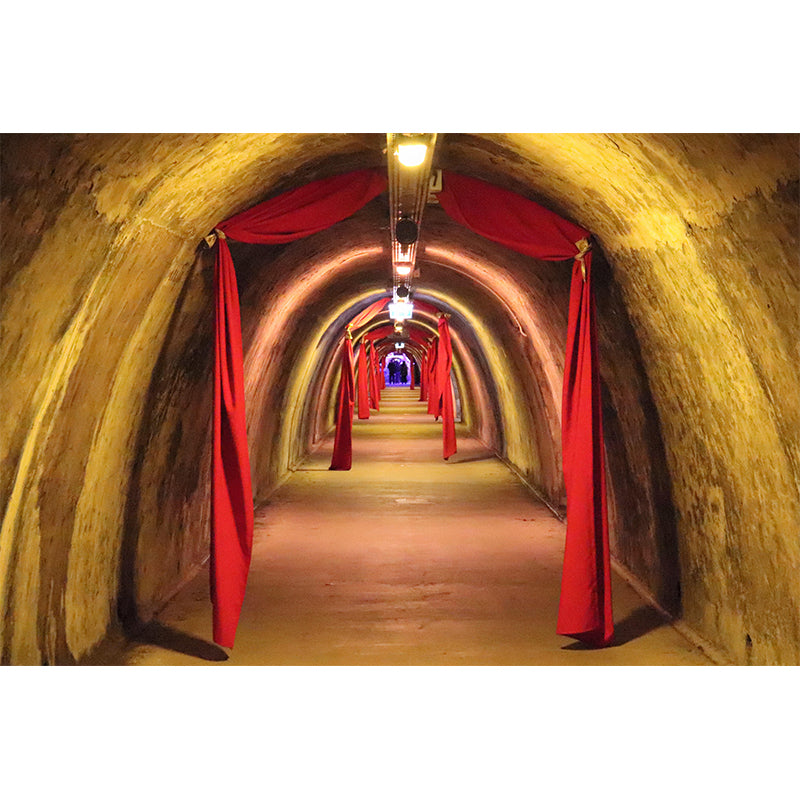 Space Extension Wall Mural Wallpaper Mildew Resistant Wall Covering for Room