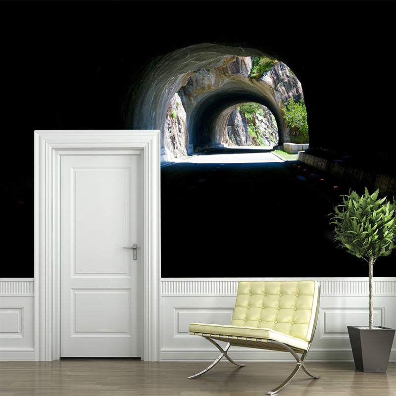 Space Extension Mural Wallpaper Mildew Resistant Wall Covering for Decoration