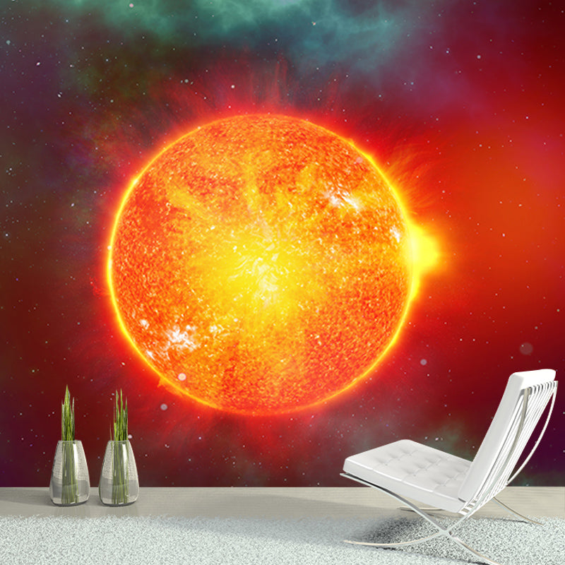 Dazzling Stars Universe Mural Wallpaper Personalized Size Wall Covering for Bedroom