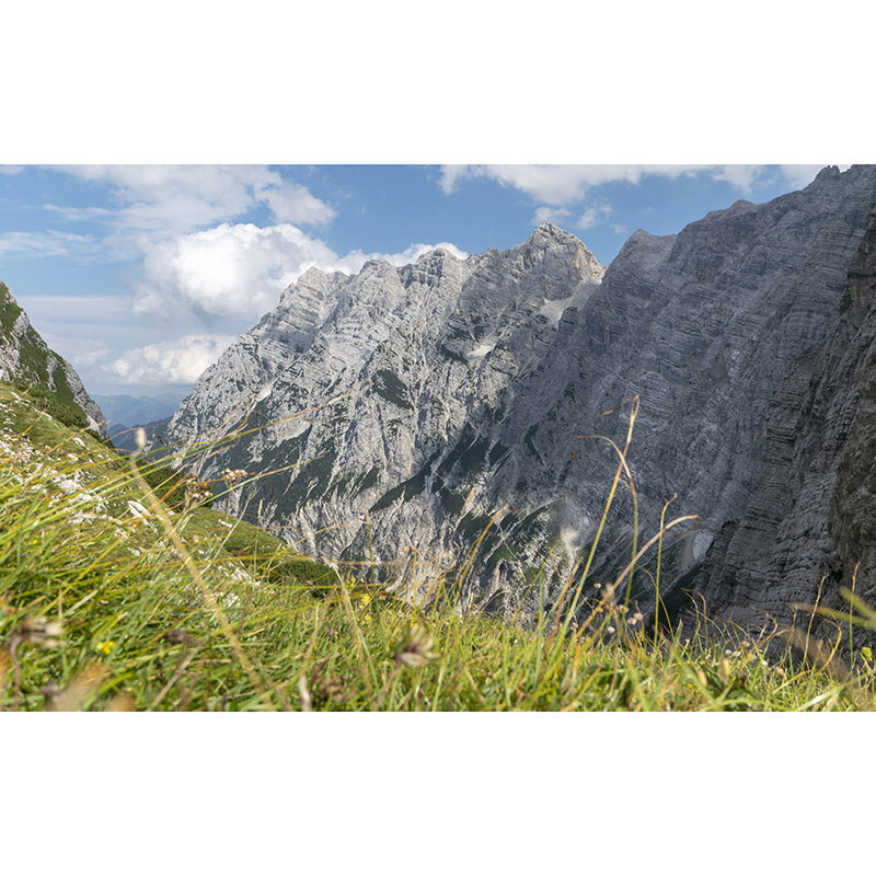 Alpine View Mural Water Resistant for Living Room Wall Decor, Made to Measure