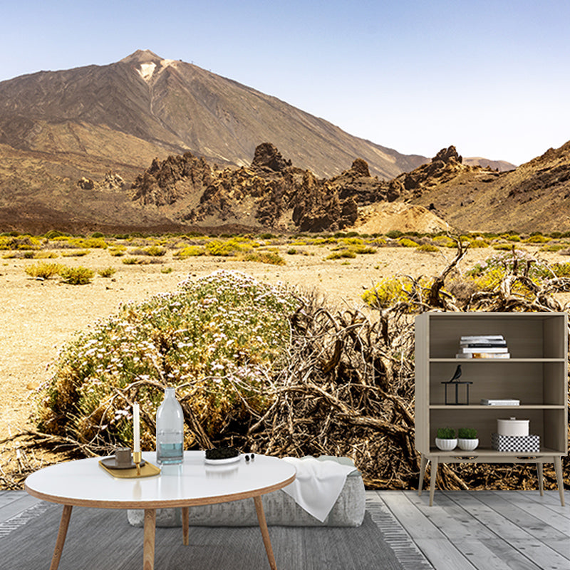 Desolate Scenery Mural Stain Resistant for Living Room Wall Decor, Made to Measure